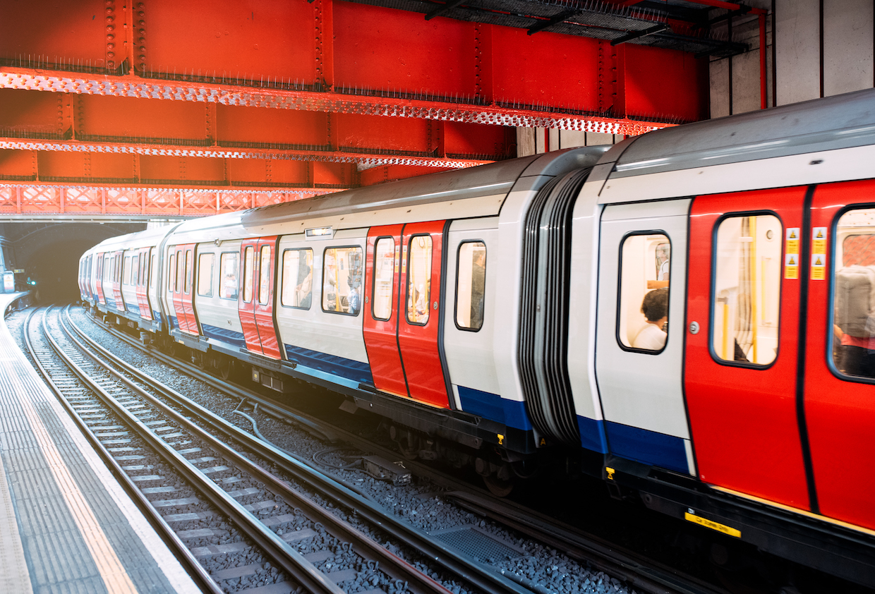 Retraso en el metro de Londres